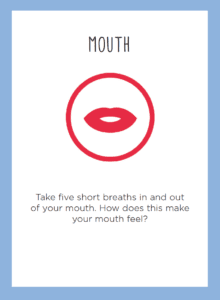 IA Activity Card Sample Mouth