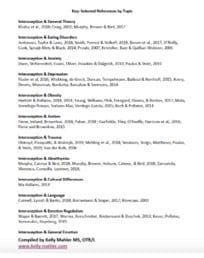 Interoception Reference List