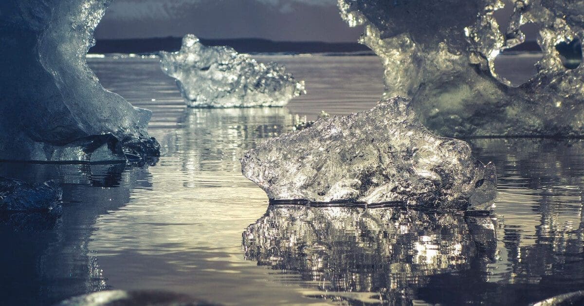 rocks in water