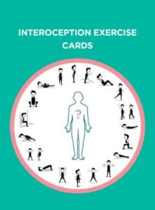 Interoception exercise cards