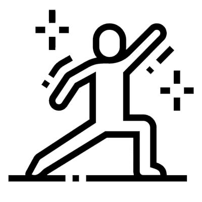 icon of a person posing