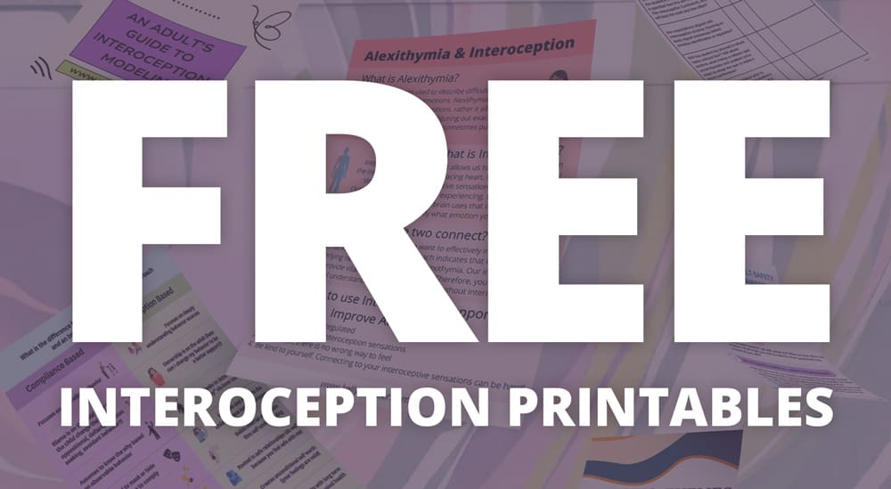 Free Interoception Printables